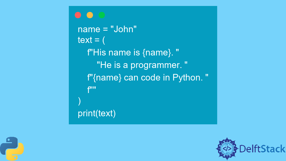 What If F String In Python